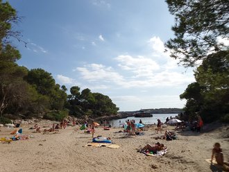 Cala Barca Trencada (Santañí)