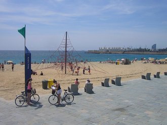Platja de la Nova Icària (La Vila Olímpica del Poblenou)