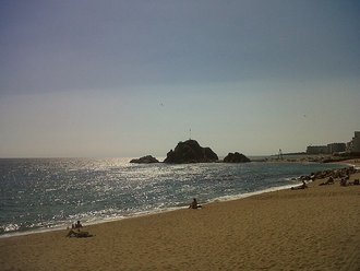 Platja de la Badia de Blanes (Blanes)