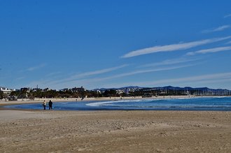 Platja de Ribes Roges (Villanueva y Geltrú)