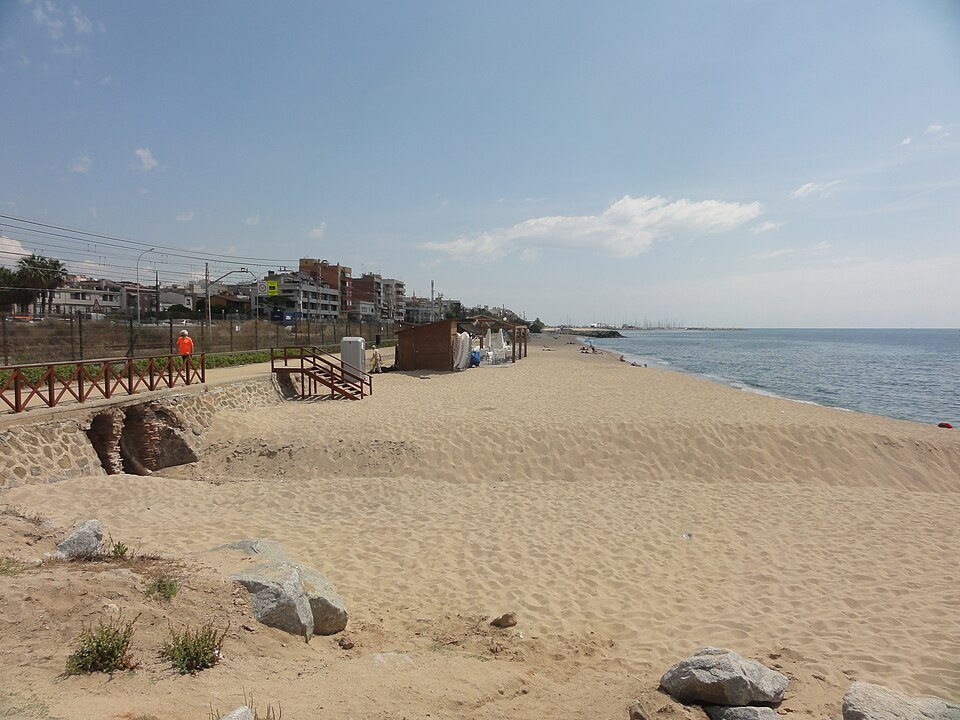Platja de la Descàrrega (Premiá de Mar)