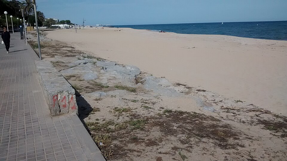 Platja de Sant Vicenç de Montalt (San Vicente de Montalt)