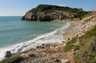 Playa del Hombre Muerto (Sitges)