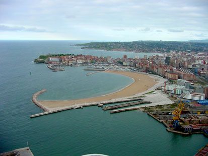 Playa de Poniente (Gijón)