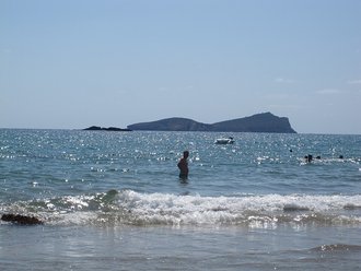 Cala de S'Aigua Blanca (Santa Eulalia del Río)