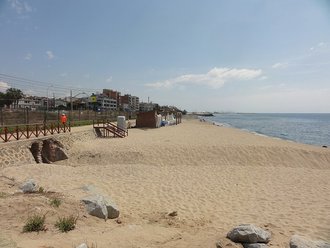 Platja de la Descàrrega (Premiá de Mar)