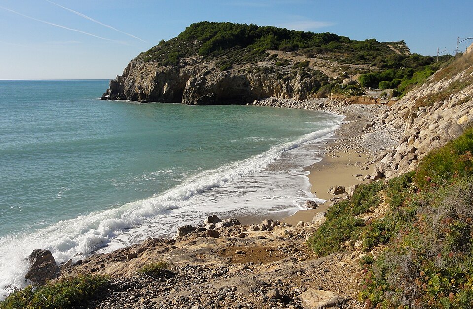 Playa del Hombre Muerto (Sitges)