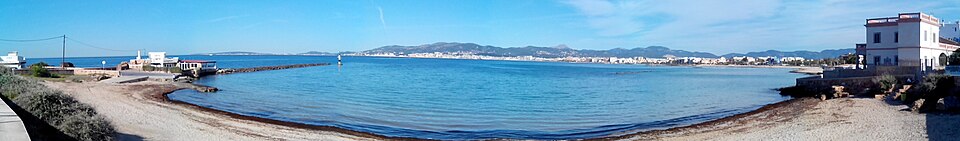 Playa del Peñón (Es Coll d'en Rabassa)